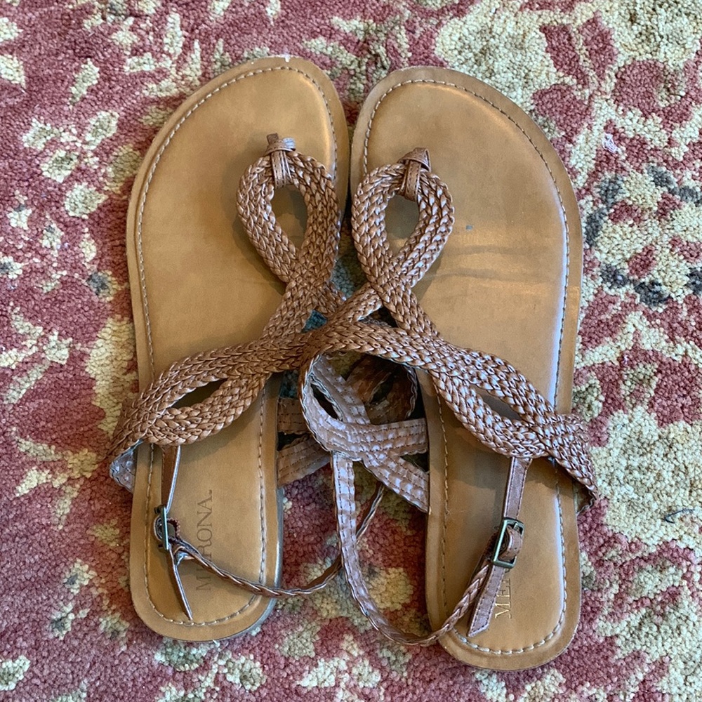 Brown sandals